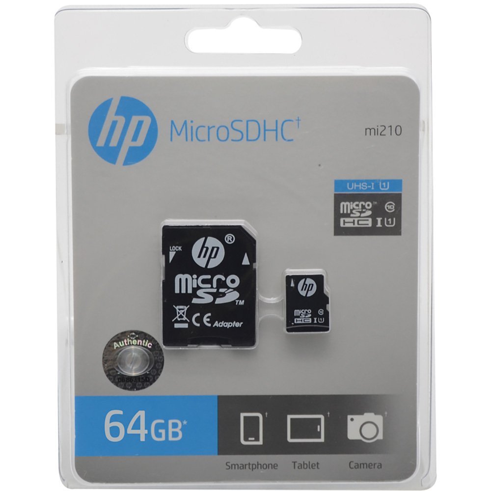 CARTÃO DE MEMORIA HP 64 GB MICRO SD